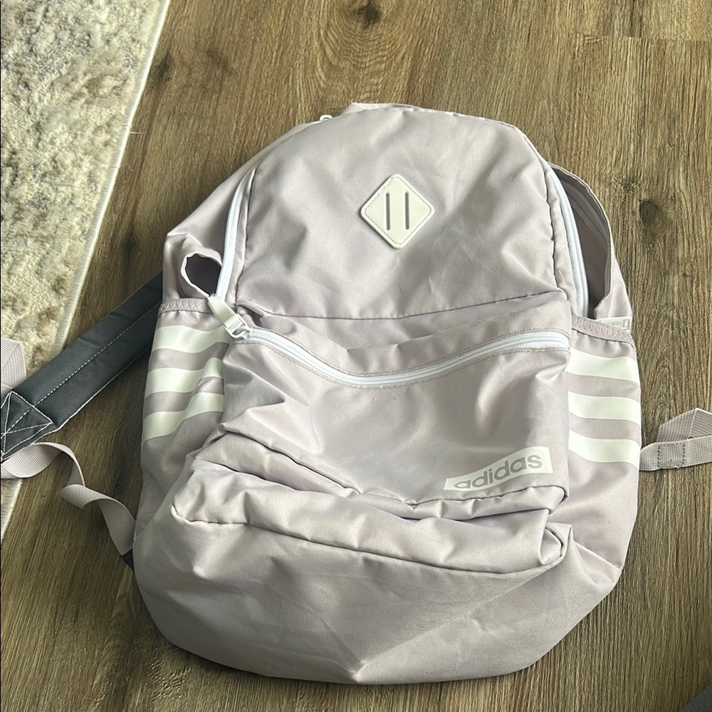 Adidas Light Purple Backpack